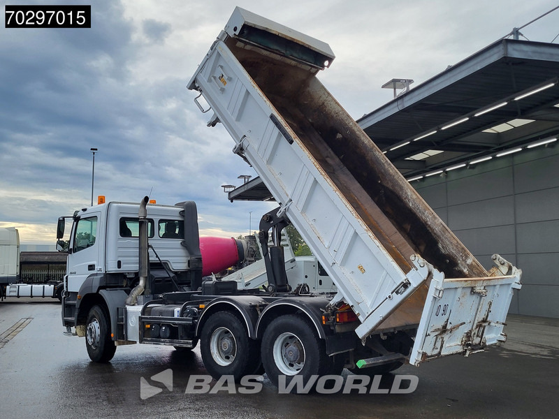 Mercedes-Benz Axor 2640 6X4 10m3 Meiller Tipper Steelsuspension Manual Euro 4 - Billenőplatós teherautó: 3 kép. Mercedes-Benz Axor 2640 6X4 10m3 Meiller Tipper Steelsuspension Manual Euro 4 - Billenőplatós teherautó: 3 kép.