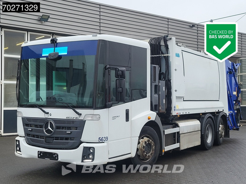 Mercedes-Benz Econic 2630 6X2 17m3 Joab Anaconda twin Lenkachse CNG Euro 6 - Szemetesautó: 1 kép. Mercedes-Benz Econic 2630 6X2 17m3 Joab Anaconda twin Lenkachse CNG Euro 6 - Szemetesautó: 1 kép.
