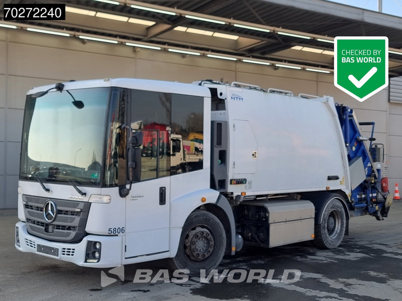 Mercedes-Benz Econic 4X2 CNG Engine 13m3 NTM KGLS-HL Big-Axle Euro 6 - Szemetesautó: 1 kép. Mercedes-Benz Econic 4X2 CNG Engine 13m3 NTM KGLS-HL Big-Axle Euro 6 - Szemetesautó: 1 kép.