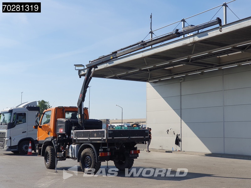 Mercedes-Benz U20 4X4 Hiab 022D-3 HIDUO Kran Crane Hydraulic Euro 5 - Platós teherautó, Darus autó: 2 kép. Mercedes-Benz U20 4X4 Hiab 022D-3 HIDUO Kran Crane Hydraulic Euro 5 - Platós teherautó, Darus autó: 2 kép.