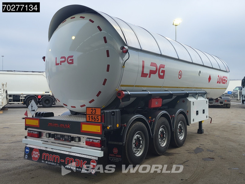 Mim-Mak LPG TRANSPORT TANK 3 axles NEW 48m3 Liftachse Gas ADR - Tartályos félpótkocsi: 5 kép. Mim-Mak LPG TRANSPORT TANK 3 axles NEW 48m3 Liftachse Gas ADR - Tartályos félpótkocsi: 5 kép.