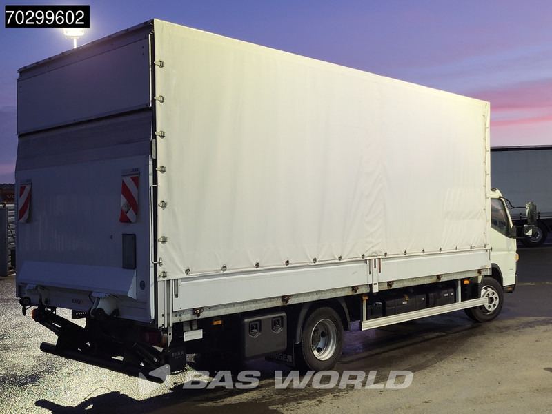Mitsubishi Canter 7C18 4X2 7.5tonner 1000kg Ladebordwand Automatic Euro 6 - Ponyvás teherautó: 5 kép. Mitsubishi Canter 7C18 4X2 7.5tonner 1000kg Ladebordwand Automatic Euro 6 - Ponyvás teherautó: 5 kép.