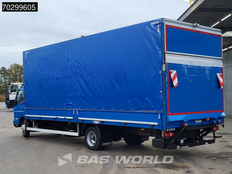 Mitsubishi Canter 7C18 4X2 Curtainsider Automatic 1000kg Ladebordwand Euro 6 - Ponyvás teherautó: 2 kép. Mitsubishi Canter 7C18 4X2 Curtainsider Automatic 1000kg Ladebordwand Euro 6 - Ponyvás teherautó: 2 kép.