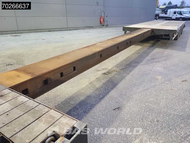 Nooteboom MCO-48-03VIL NL-Trailer Extendable 3x lenkachse - Félpótkocsi mélybölcsős: 3 kép. Nooteboom MCO-48-03VIL NL-Trailer Extendable 3x lenkachse - Félpótkocsi mélybölcsős: 3 kép.