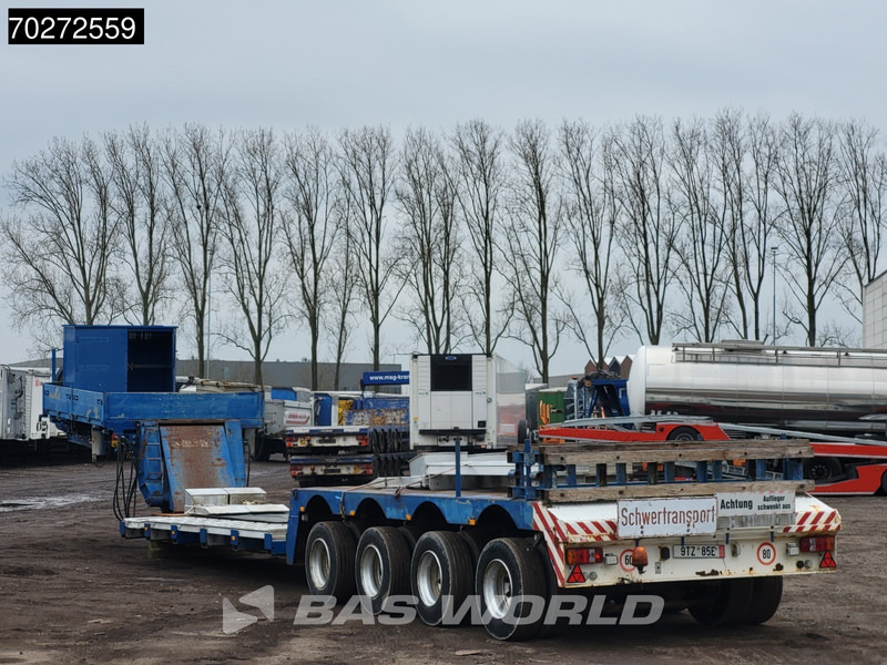 Nooteboom OSDBAZ-66 4xLenkachse Gooseneck BPW - Félpótkocsi mélybölcsős: 2 kép. Nooteboom OSDBAZ-66 4xLenkachse Gooseneck BPW - Félpótkocsi mélybölcsős: 2 kép.