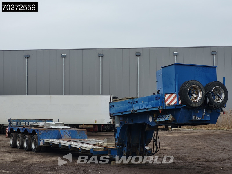 Nooteboom OSDBAZ-66 4xLenkachse Gooseneck BPW - Félpótkocsi mélybölcsős: 5 kép. Nooteboom OSDBAZ-66 4xLenkachse Gooseneck BPW - Félpótkocsi mélybölcsős: 5 kép.