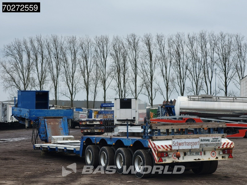 Nooteboom OSDBAZ-66 4xLenkachse Gooseneck BPW - Félpótkocsi mélybölcsős: 2 kép. Nooteboom OSDBAZ-66 4xLenkachse Gooseneck BPW - Félpótkocsi mélybölcsős: 2 kép.
