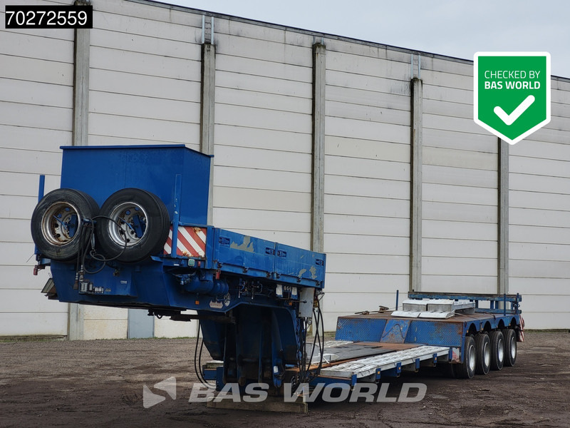 Nooteboom OSDBAZ-66 4xLenkachse Gooseneck BPW - Félpótkocsi mélybölcsős: 1 kép. Nooteboom OSDBAZ-66 4xLenkachse Gooseneck BPW - Félpótkocsi mélybölcsős: 1 kép.