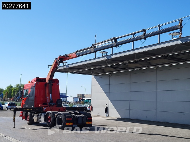 DAF XF 410 XF 6X2 Hydraulik Lift+Lenkachse Kran Palfinger PK20002 Euro 5 - Nyergesvontató: 2 kép. DAF XF 410 XF 6X2 Hydraulik Lift+Lenkachse Kran Palfinger PK20002 Euro 5 - Nyergesvontató: 2 kép.