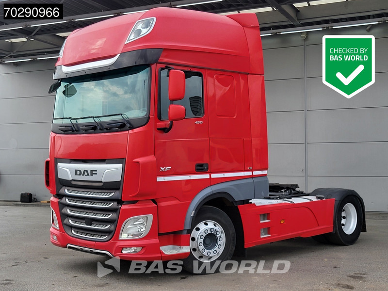 DAF XF 450 XF 4X2 SSC PTO ACC Euro 6D - Nyergesvontató: 1 kép. DAF XF 450 XF 4X2 SSC PTO ACC Euro 6D - Nyergesvontató: 1 kép.