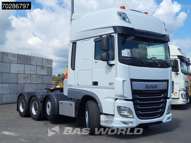 DAF XF 510 8X4 185T! Retarder Lift+Lenkachse Big-Axle Standklima ACC Euro 6 - Nyergesvontató: 3 kép. DAF XF 510 8X4 185T! Retarder Lift+Lenkachse Big-Axle Standklima ACC Euro 6 - Nyergesvontató: 3 kép.