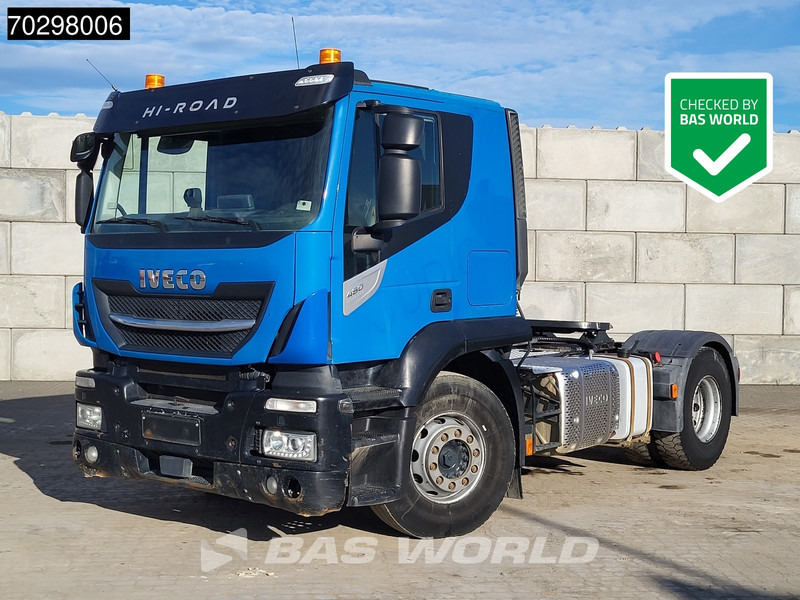 Iveco Stralis 450 4X2 Retarder Hydraulic Euro 6 - Nyergesvontató: 1 kép. Iveco Stralis 450 4X2 Retarder Hydraulic Euro 6 - Nyergesvontató: 1 kép.