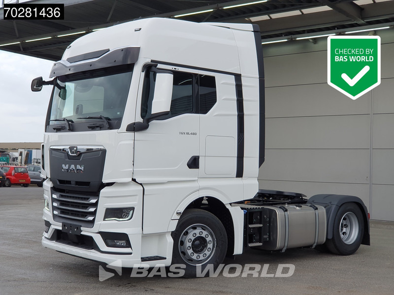 MAN TGX 18.480 4X2 NEW! GX Retarder 2x Tanks Standklima ACC Navi - Nyergesvontató: 1 kép. MAN TGX 18.480 4X2 NEW! GX Retarder 2x Tanks Standklima ACC Navi - Nyergesvontató: 1 kép.