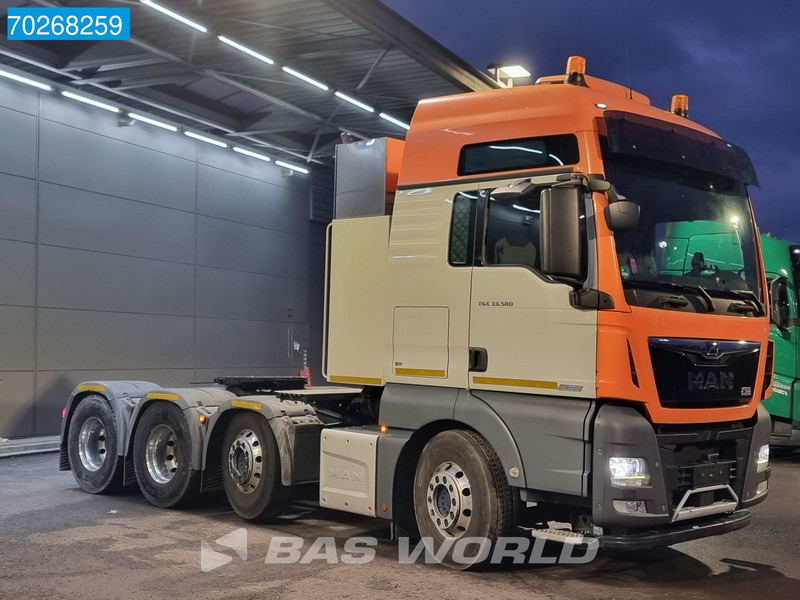 Nyergesvontató MAN TGX 33.580 8X4 160T Retarder XXL Lift+Lenkachse Standklima ACC Xenon: 11 kép.