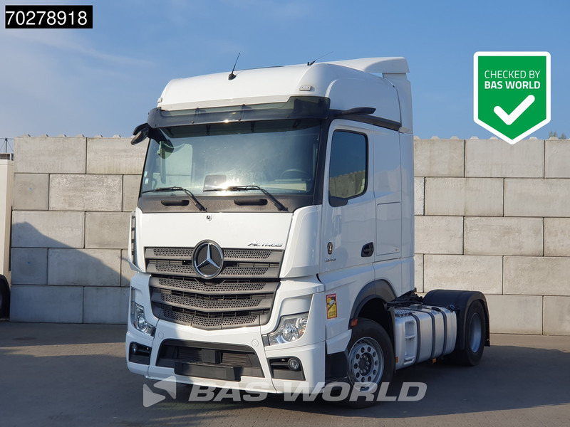 Mercedes-Benz Actros 1945 4X2 BigSpace Retarder Mirrorcam 2x Tanks - Nyergesvontató: 1 kép. Mercedes-Benz Actros 1945 4X2 BigSpace Retarder Mirrorcam 2x Tanks - Nyergesvontató: 1 kép.