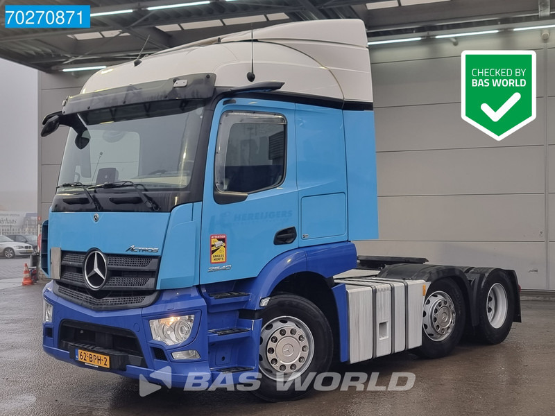 Mercedes-Benz Actros 2540 Actros 6X2 StreamSpace MP5 Lenkachse - Nyergesvontató: 1 kép. Mercedes-Benz Actros 2540 Actros 6X2 StreamSpace MP5 Lenkachse - Nyergesvontató: 1 kép.