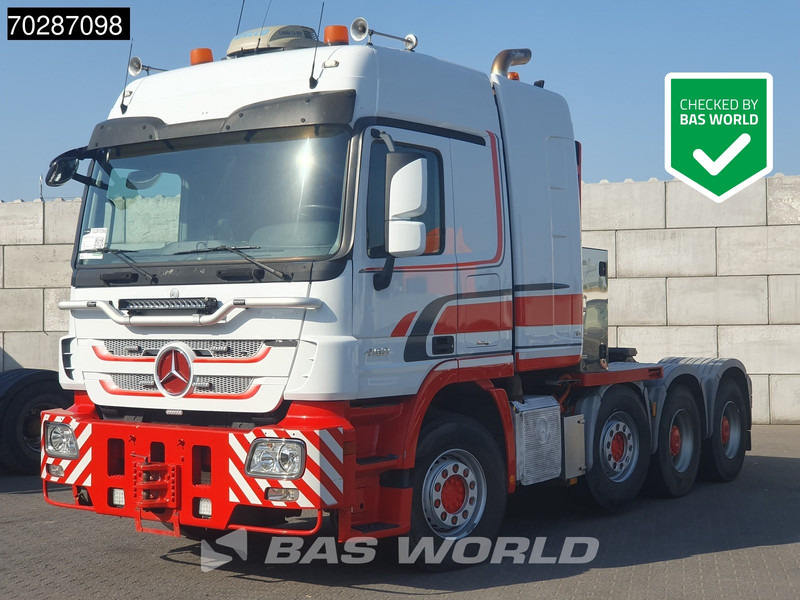 Mercedes-Benz Actros 4160 8X4 250T! WSK Manual Big-Axle Steelsuspension Lift+Lenkachse Standklima Euro 5 - Nyergesvontató: 1 kép. Mercedes-Benz Actros 4160 8X4 250T! WSK Manual Big-Axle Steelsuspension Lift+Lenkachse Standklima Euro 5 - Nyergesvontató: 1 kép.