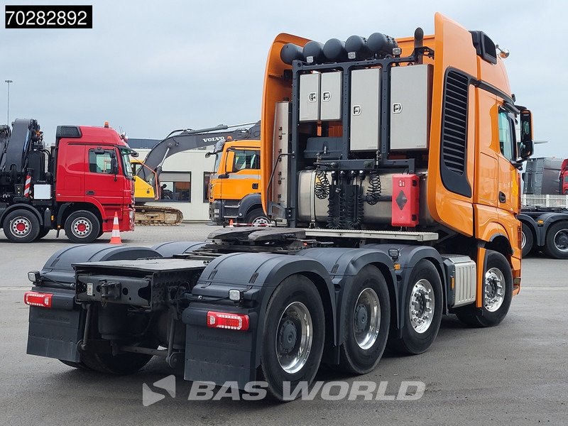 Mercedes-Benz Actros 4163 8X4 180T GigaSpace Retarder Hydrauliek BigAxle Alcoa´s - Nyergesvontató: 5 kép. Mercedes-Benz Actros 4163 8X4 180T GigaSpace Retarder Hydrauliek BigAxle Alcoa´s - Nyergesvontató: 5 kép.