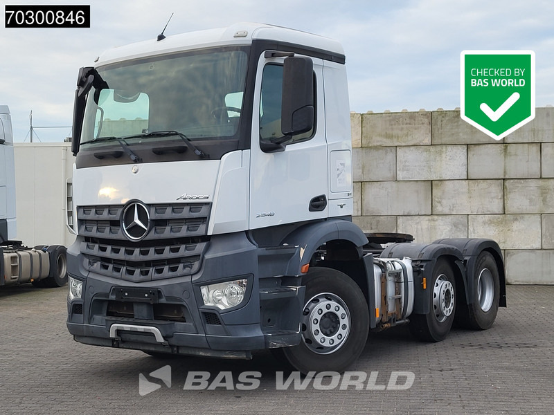 Mercedes-Benz Arocs 2548 6X2 ClassicSpace Retarder Lift+Lenkachsee - Nyergesvontató: 1 kép. Mercedes-Benz Arocs 2548 6X2 ClassicSpace Retarder Lift+Lenkachsee - Nyergesvontató: 1 kép.