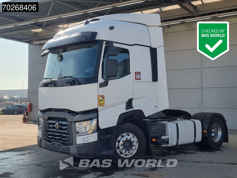 Renault T 440 T 4X2 VEB+ Euro 6 Standklima - Nyergesvontató: 1 kép. Renault T 440 T 4X2 VEB+ Euro 6 Standklima - Nyergesvontató: 1 kép.