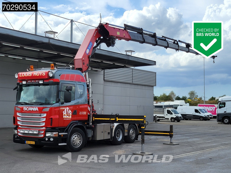 Scania G440 6X2 NL Crane Truck HMF 6020 K8 Kran Winch Retarder Lift-Steering Axle - Nyergesvontató: 1 kép. Scania G440 6X2 NL Crane Truck HMF 6020 K8 Kran Winch Retarder Lift-Steering Axle - Nyergesvontató: 1 kép.
