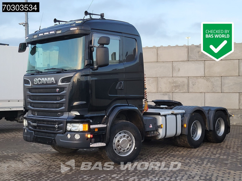 Scania R 580 6X4 Full-Steel Big-Axle Retarder Hydraulik - Nyergesvontató: 1 kép. Scania R 580 6X4 Full-Steel Big-Axle Retarder Hydraulik - Nyergesvontató: 1 kép.