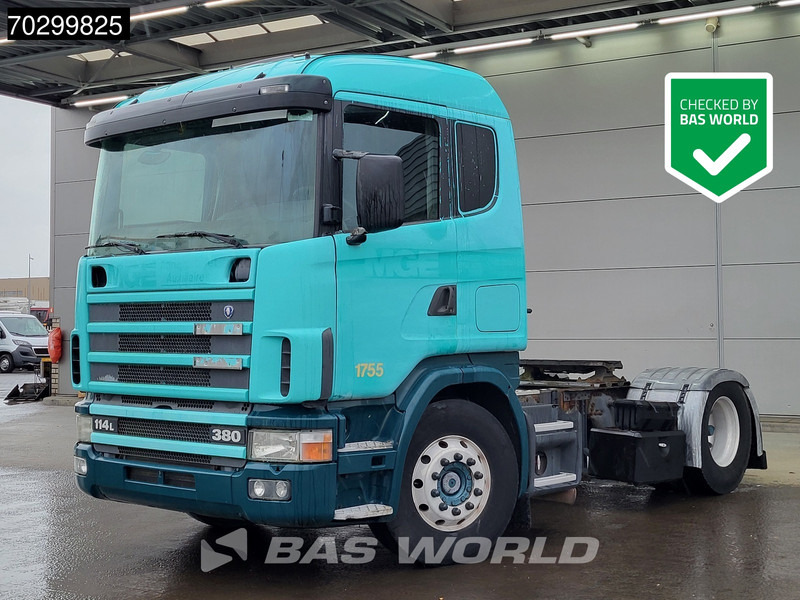 Scania R114 4X2 Retarder Manual Euro 3 - Nyergesvontató: 1 kép. Scania R114 4X2 Retarder Manual Euro 3 - Nyergesvontató: 1 kép.