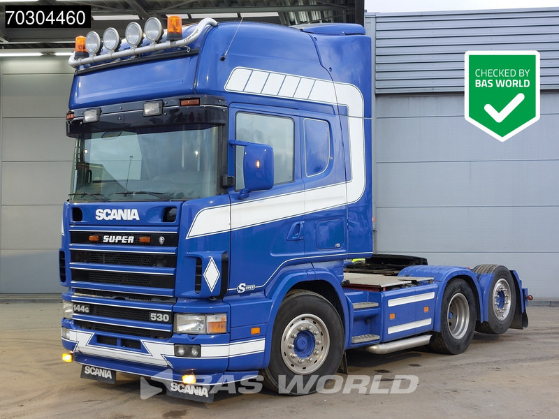 Scania R144 530 R 6X2 Retarder Liftachse Euro2 - Nyergesvontató: 1 kép. Scania R144 530 R 6X2 Retarder Liftachse Euro2 - Nyergesvontató: 1 kép.