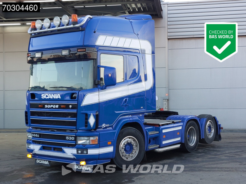 Scania R144 530 R 6X2 Retarder Liftachse Euro2 - Nyergesvontató: 1 kép. Scania R144 530 R 6X2 Retarder Liftachse Euro2 - Nyergesvontató: 1 kép.