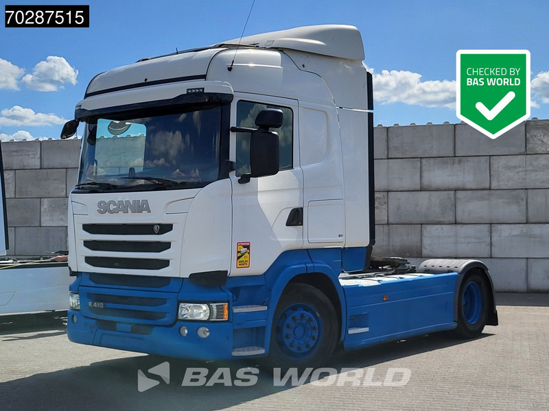 Scania R410 4X2 Retarder Navi Xenon Euro 6 - Nyergesvontató: 1 kép. Scania R410 4X2 Retarder Navi Xenon Euro 6 - Nyergesvontató: 1 kép.