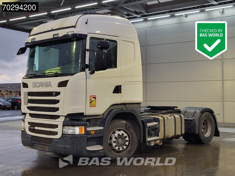 Scania R410 R 4X2 Retarder 2x Tanks Euro 6 - Nyergesvontató: 1 kép. Scania R410 R 4X2 Retarder 2x Tanks Euro 6 - Nyergesvontató: 1 kép.