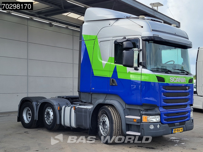 Scania R410 R 6X2 NL-Truck 2xTanks Lift+Lenkachse Standklima Euro 6 - Nyergesvontató: 3 kép. Scania R410 R 6X2 NL-Truck 2xTanks Lift+Lenkachse Standklima Euro 6 - Nyergesvontató: 3 kép.