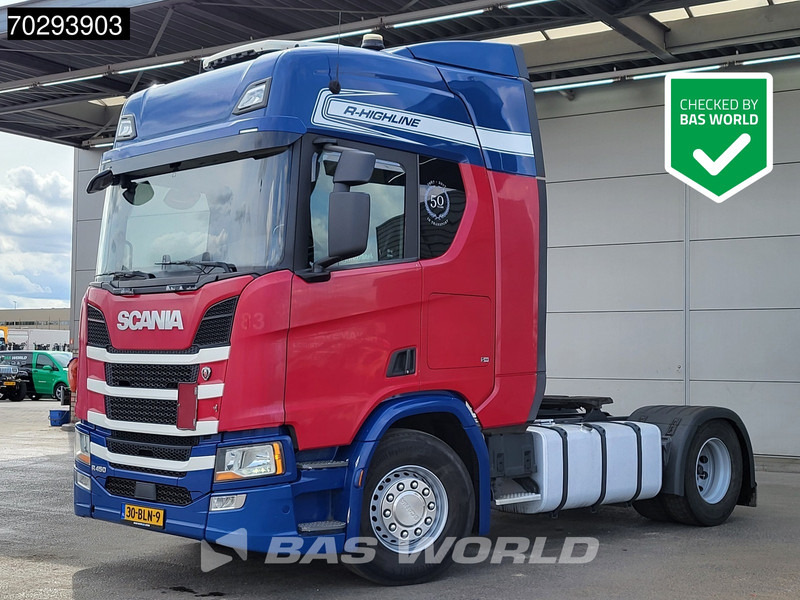 Scania R450 R 4X2 NL-Truck Retarder Standairco ACC Euro 6 - Nyergesvontató: 1 kép. Scania R450 R 4X2 NL-Truck Retarder Standairco ACC Euro 6 - Nyergesvontató: 1 kép.