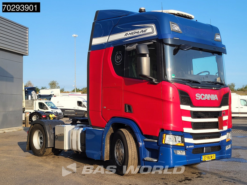 Scania R450 R 4X2 NL-Truck Retarder Standklima ACC Hydraulik Euro 6 - Nyergesvontató: 3 kép. Scania R450 R 4X2 NL-Truck Retarder Standklima ACC Hydraulik Euro 6 - Nyergesvontató: 3 kép.