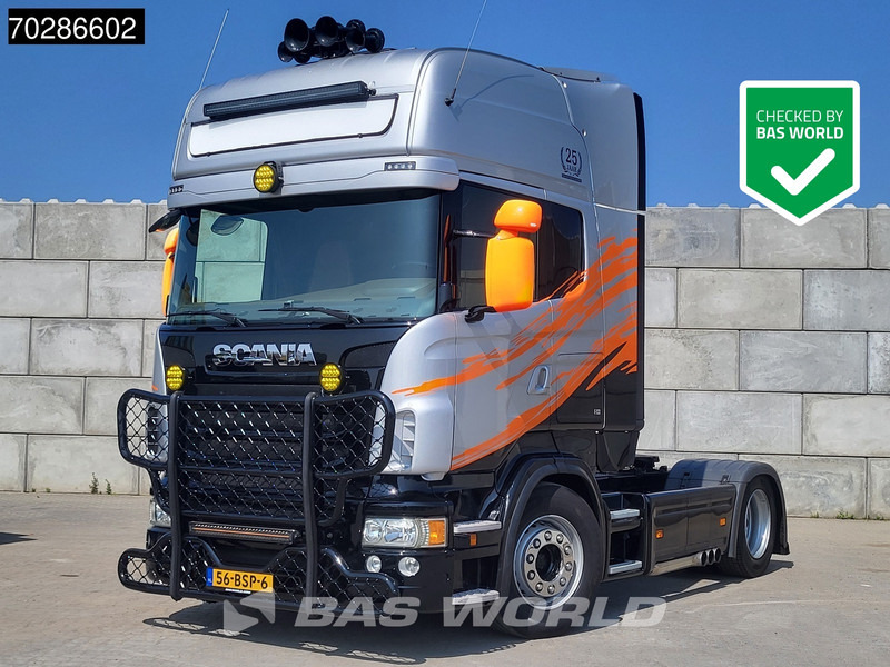 Scania R480 4X2 NL-Truck Mega Full-Air Retarder Euro 6 - Nyergesvontató: 1 kép. Scania R480 4X2 NL-Truck Mega Full-Air Retarder Euro 6 - Nyergesvontató: 1 kép.