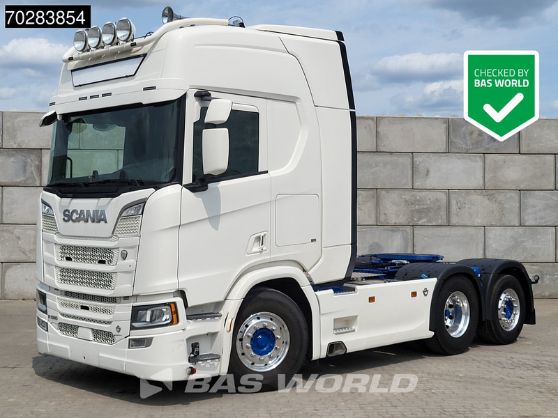 Scania R580 6X2 Retarder Liftachse ACC LED Navi Euro 6 - Nyergesvontató: 1 kép. Scania R580 6X2 Retarder Liftachse ACC LED Navi Euro 6 - Nyergesvontató: 1 kép.