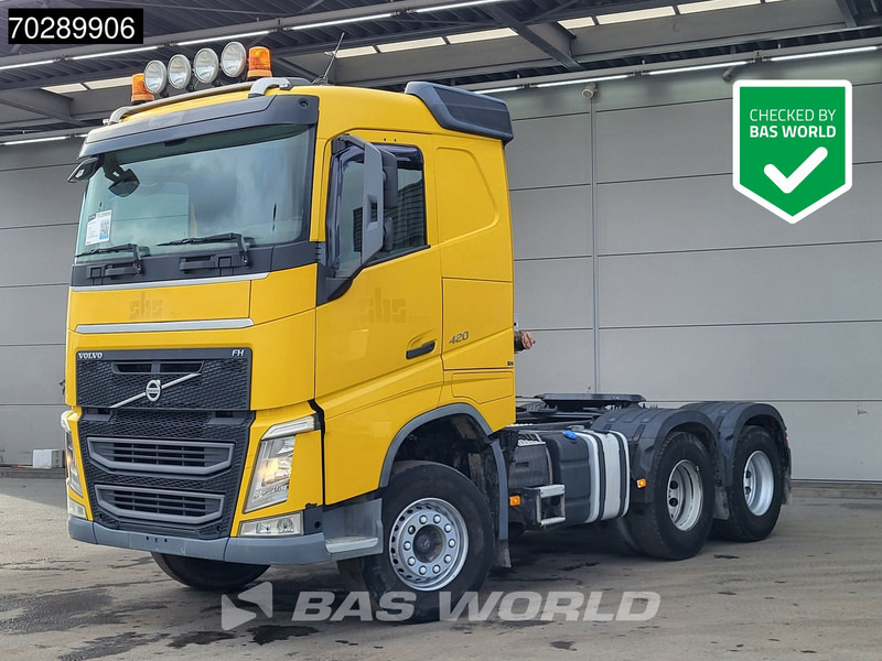 Volvo FH 420 6X4 2x Tanks PTO Hydrauliek Euro 6 - Nyergesvontató: 1 kép. Volvo FH 420 6X4 2x Tanks PTO Hydrauliek Euro 6 - Nyergesvontató: 1 kép.