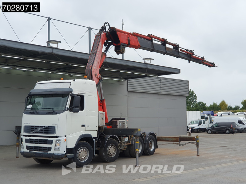 Volvo FH 460 FH 8X4 Manual Fassi F900A XP.27 Crane+Winch Big-Axle Lenkachse Kran Euro 3 - Nyergesvontató: 1 kép. Volvo FH 460 FH 8X4 Manual Fassi F900A XP.27 Crane+Winch Big-Axle Lenkachse Kran Euro 3 - Nyergesvontató: 1 kép.