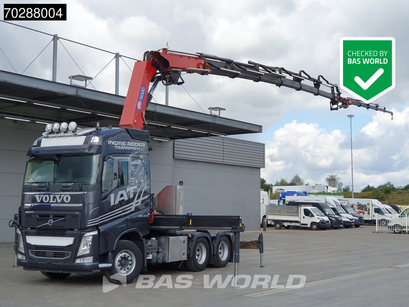 Volvo FH 540 FH 6X4 HMF 5020-K6 Crane FJ1000-K5 Jib Retarder Lift-Axle Xenon Dynamic Steering Euro 6 - Nyergesvontató: 1 kép. Volvo FH 540 FH 6X4 HMF 5020-K6 Crane FJ1000-K5 Jib Retarder Lift-Axle Xenon Dynamic Steering Euro 6 - Nyergesvontató: 1 kép.