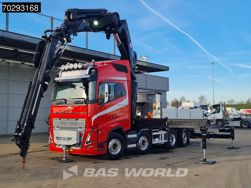 Volvo FH16 650 FH16 8X2 Tractorhead HMF 7020K-RCS Crane + Fly-Jib Lift+Steering Axle Navi ACC - Nyergesvontató: 5 kép. Volvo FH16 650 FH16 8X2 Tractorhead HMF 7020K-RCS Crane + Fly-Jib Lift+Steering Axle Navi ACC - Nyergesvontató: 5 kép.