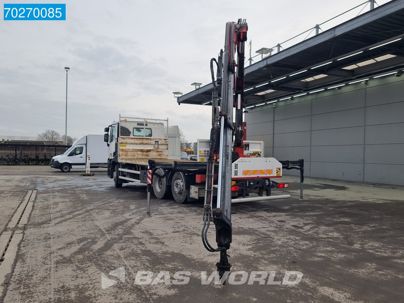 Renault C 380 6X2 Fassi F155A.0.23 E-ACTIVE Remote Control Euro 6 - Platós teherautó, Darus autó: 5 kép. Renault C 380 6X2 Fassi F155A.0.23 E-ACTIVE Remote Control Euro 6 - Platós teherautó, Darus autó: 5 kép.