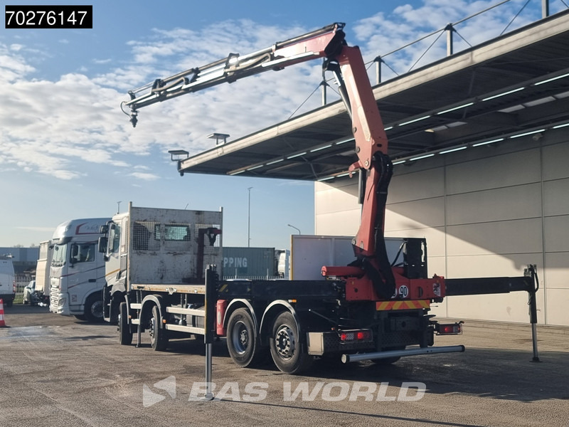 Renault C 380 8X2 Palfinger PK24001K Remote Lenkachse Euro 6 - Platós teherautó, Darus autó: 5 kép. Renault C 380 8X2 Palfinger PK24001K Remote Lenkachse Euro 6 - Platós teherautó, Darus autó: 5 kép.