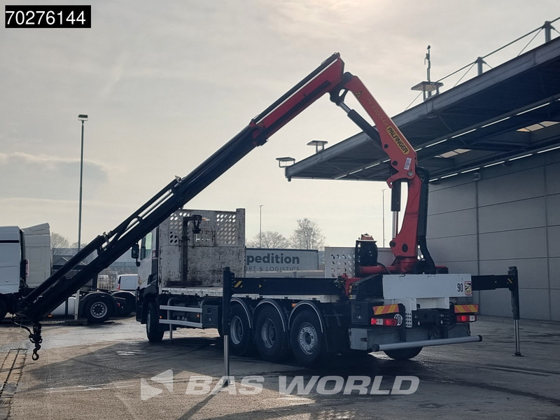 Renault C 380 8X4 Palfinger PK 23001 EH Remote Lift+Lenkachse Euro 6 - Platós teherautó, Darus autó: 5 kép. Renault C 380 8X4 Palfinger PK 23001 EH Remote Lift+Lenkachse Euro 6 - Platós teherautó, Darus autó: 5 kép.