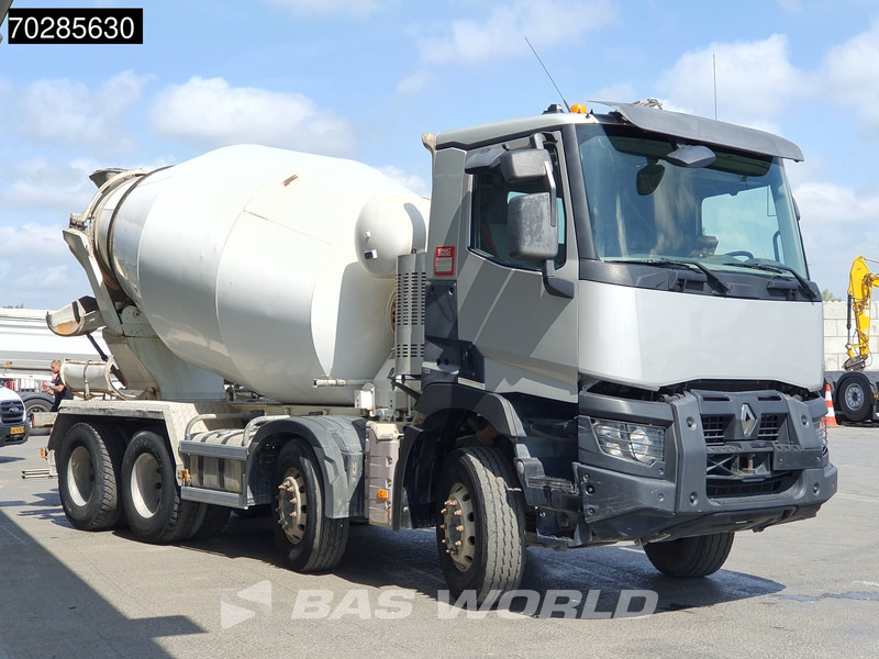 Renault C 430 8X4 9m3 Euromixbeton Mixer Steelsuspension Automatic Euro 6 - Betonmixer: 3 kép. Renault C 430 8X4 9m3 Euromixbeton Mixer Steelsuspension Automatic Euro 6 - Betonmixer: 3 kép.