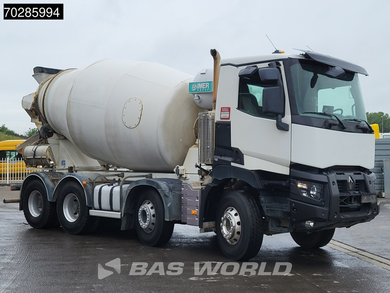 Renault C 430 8X4 9m3 IMER Mixer Big-Axle Steelsuspension Automatic Euro 6 - Betonmixer: 3 kép. Renault C 430 8X4 9m3 IMER Mixer Big-Axle Steelsuspension Automatic Euro 6 - Betonmixer: 3 kép.