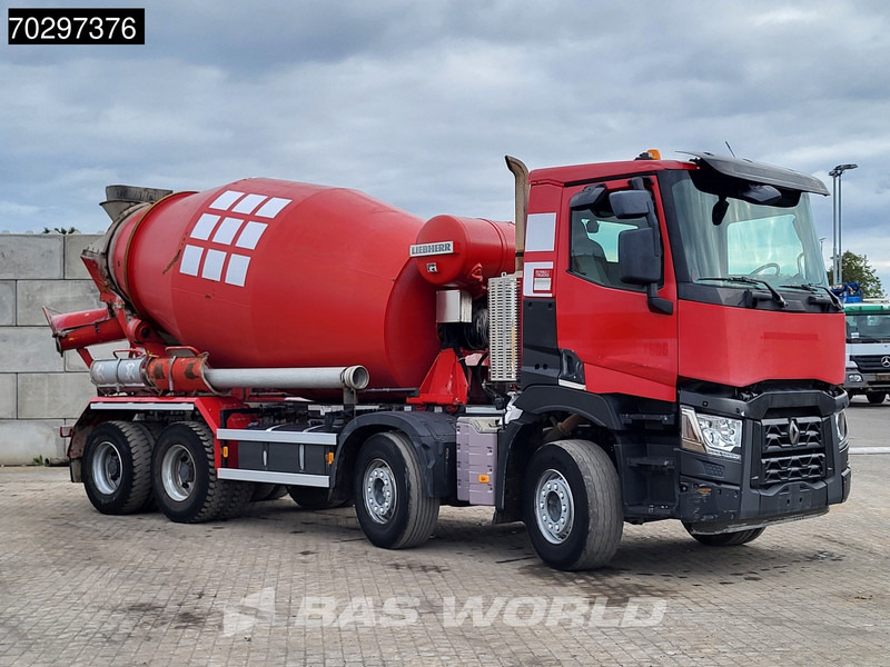 Renault C 430 8X4 9m3 Liebherr Mixer Steelsuspension Big-Axle Euro 6 - Betonmixer: 3 kép. Renault C 430 8X4 9m3 Liebherr Mixer Steelsuspension Big-Axle Euro 6 - Betonmixer: 3 kép.
