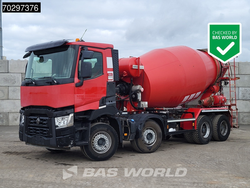 Renault C 430 8X4 9m3 Liebherr Mixer Steelsuspension Big-Axle Euro 6 - Betonmixer: 1 kép. Renault C 430 8X4 9m3 Liebherr Mixer Steelsuspension Big-Axle Euro 6 - Betonmixer: 1 kép.