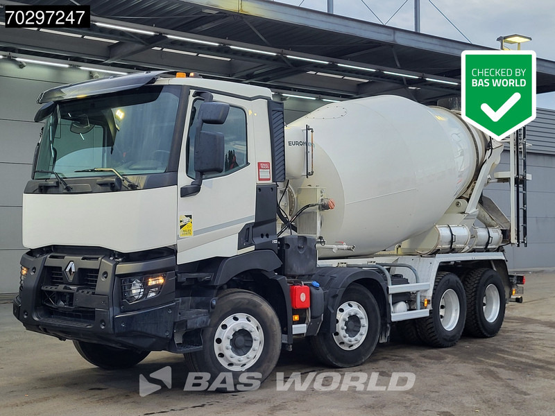 Renault C 430 8X4 9m3 Mixer Steelsuspension Automatic Euro 6 - Betonmixer: 1 kép. Renault C 430 8X4 9m3 Mixer Steelsuspension Automatic Euro 6 - Betonmixer: 1 kép.