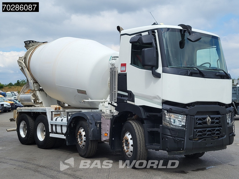 Renault C 430 8X4 9m3 Schwing Stetter Mixer Automatic Steelsuspension Euro 6 - Betonmixer: 3 kép. Renault C 430 8X4 9m3 Schwing Stetter Mixer Automatic Steelsuspension Euro 6 - Betonmixer: 3 kép.