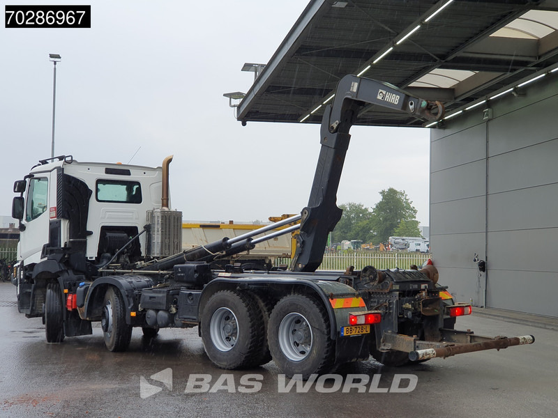 Renault C 430 8X4 NL-Truck Hiab XR21Z59-P-0-2A Hooklift Big-Axle Steelsuspension Euro 6 - Horgos rakodó teherautó: 2 kép. Renault C 430 8X4 NL-Truck Hiab XR21Z59-P-0-2A Hooklift Big-Axle Steelsuspension Euro 6 - Horgos rakodó teherautó: 2 kép.